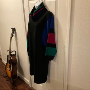 Colorful Women's Sweater Dress like new condition.